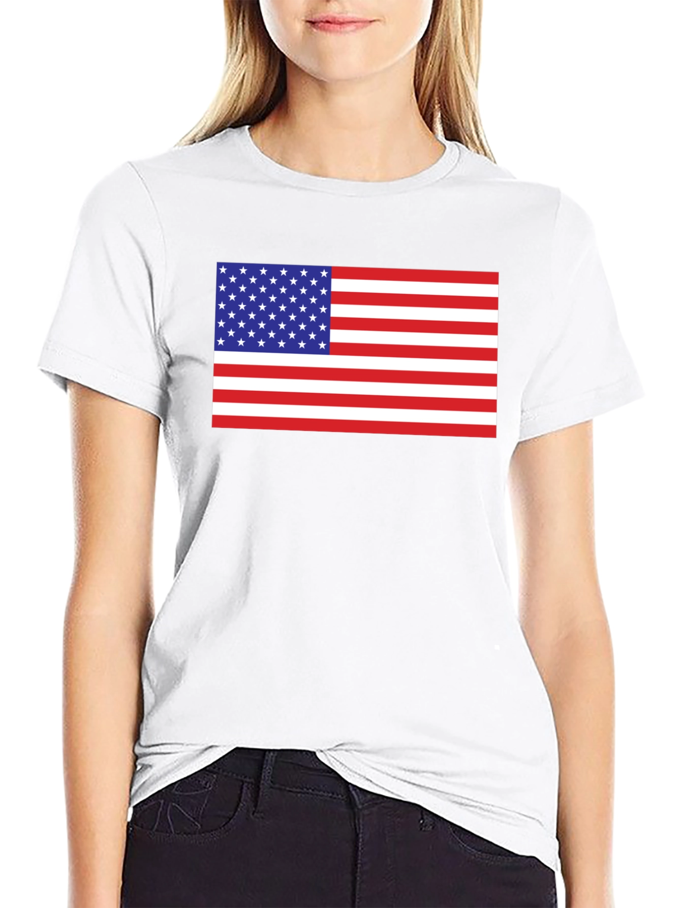 American Flag Graphic Tee - Patriotic Pride