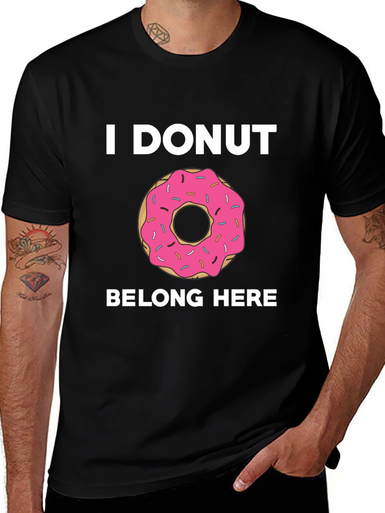 I DONUT Belong Here Graphic Tee