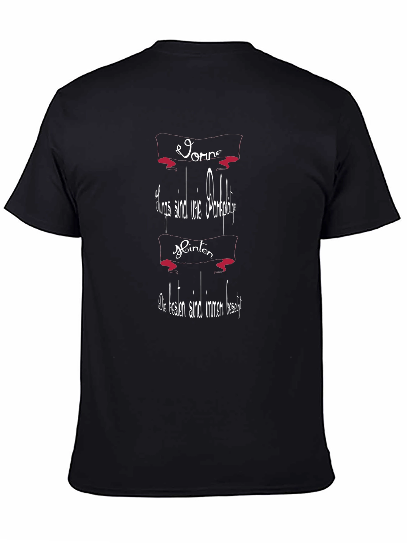 Humorous Graphic Tee - Front Parking Only