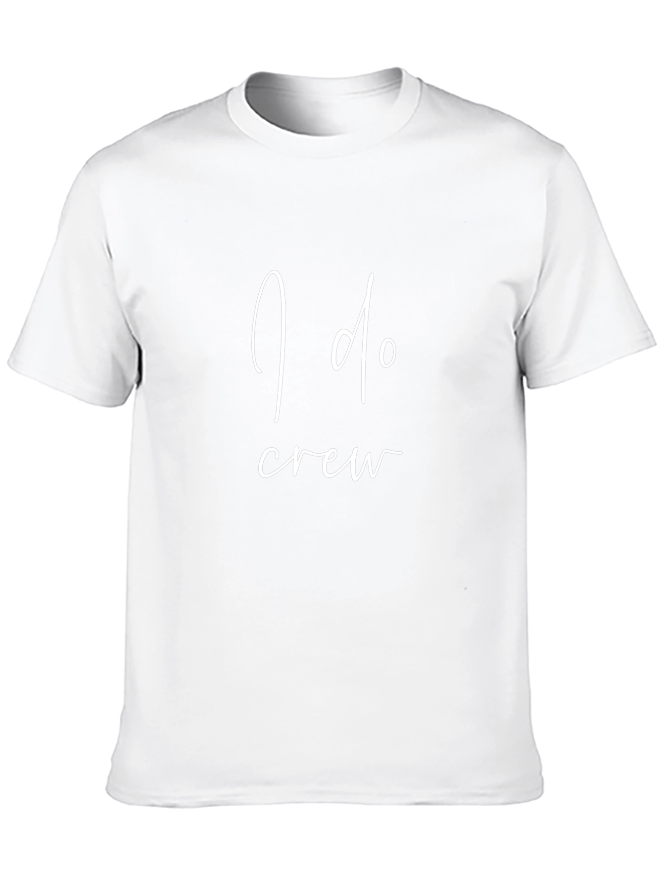 I Do Crew T-Shirt - Stylish Bridal Party Tee