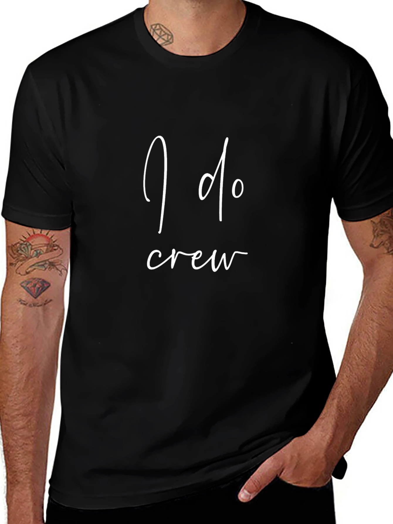 I Do Crew T-Shirt - Stylish Bridal Party Tee