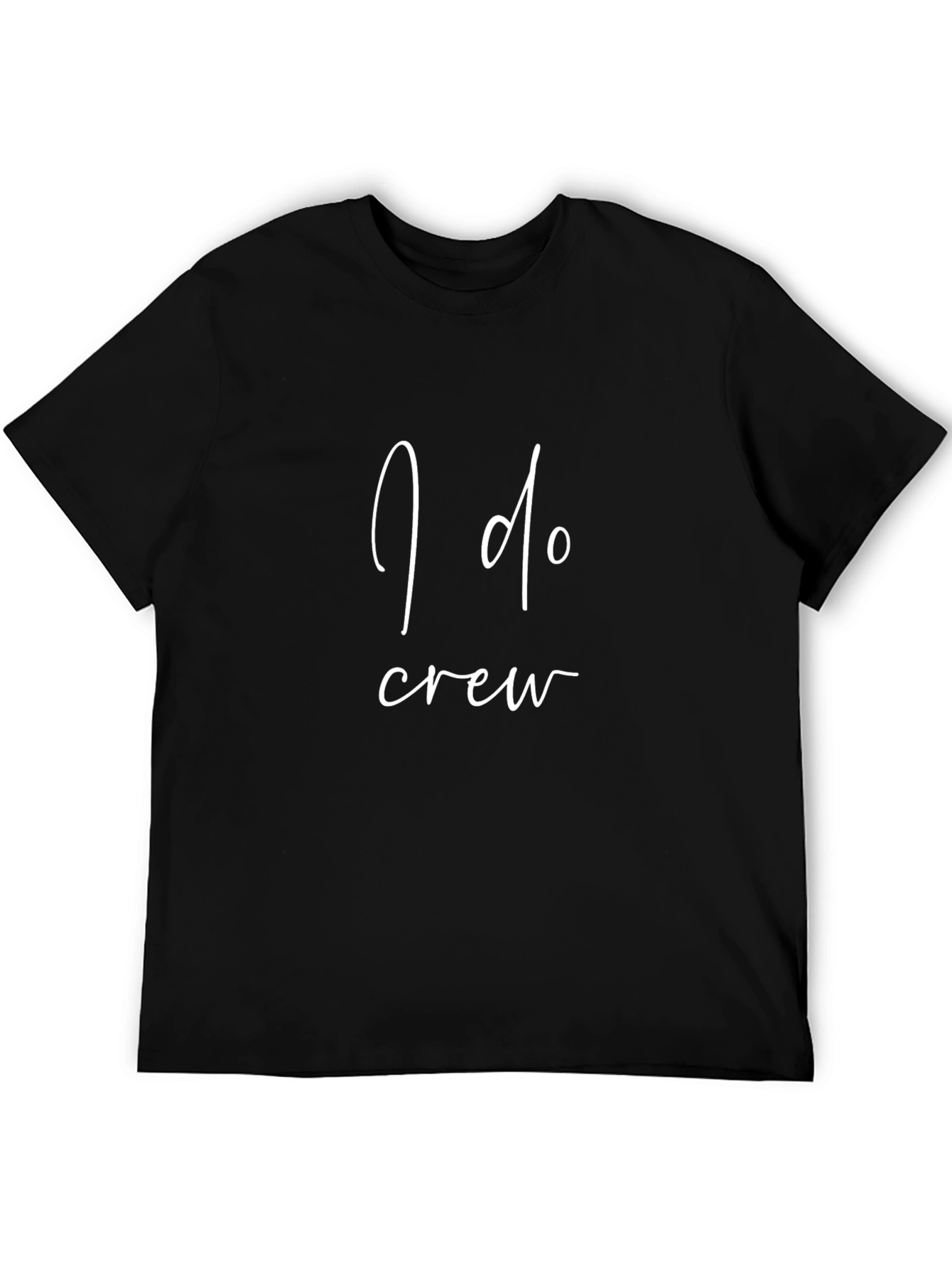 I Do Crew T-Shirt - Stylish Bridal Party Tee