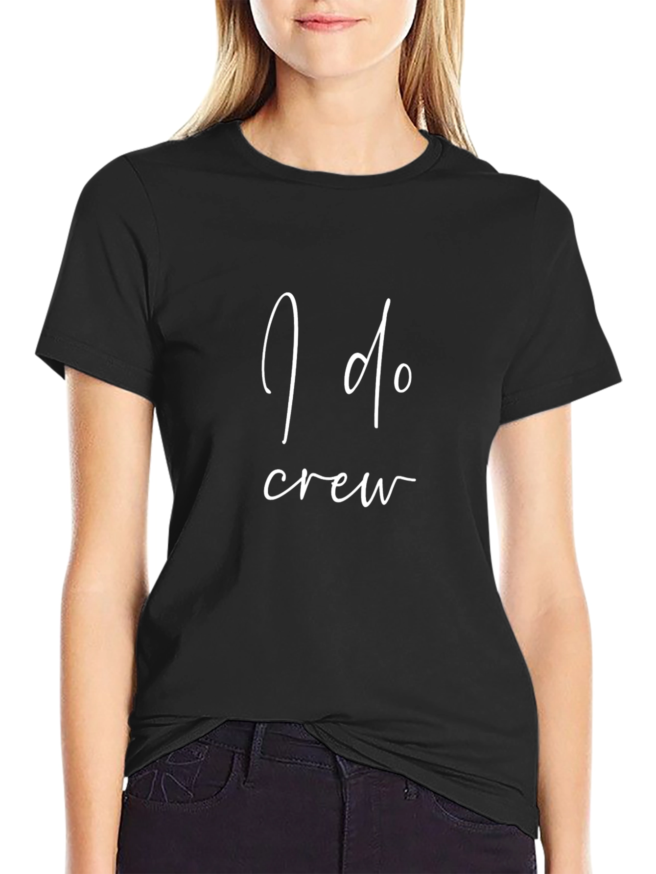 I Do Crew T-Shirt - Stylish Bridal Party Tee