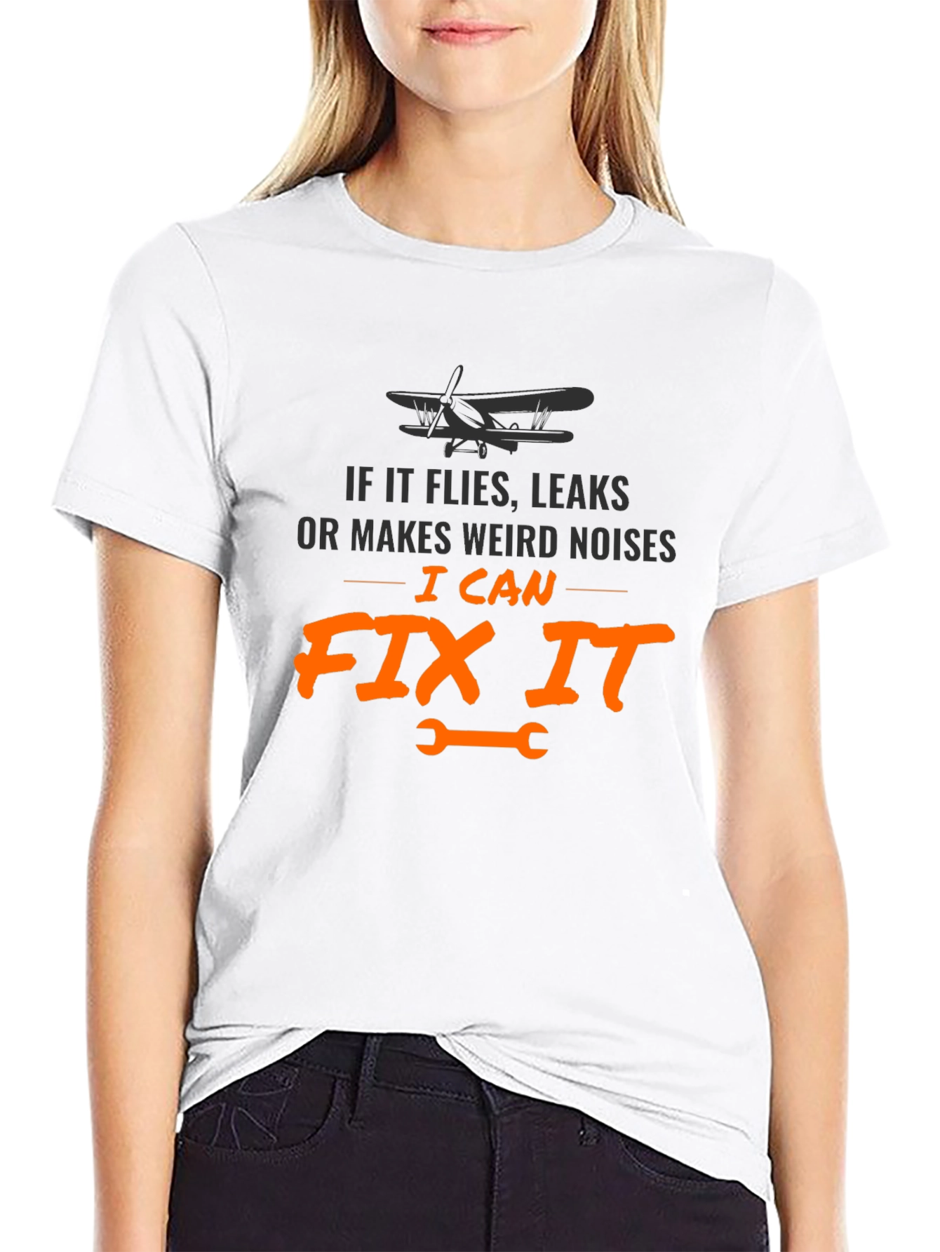 I Can Fix It T-Shirt - Aviation Mechanic Tee