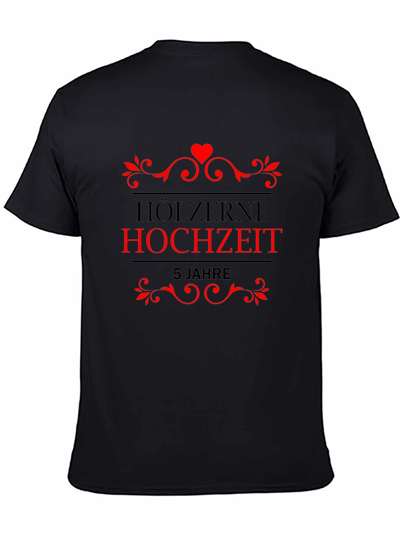 Holzerne Hochzeit 5 Jahre T-Shirt