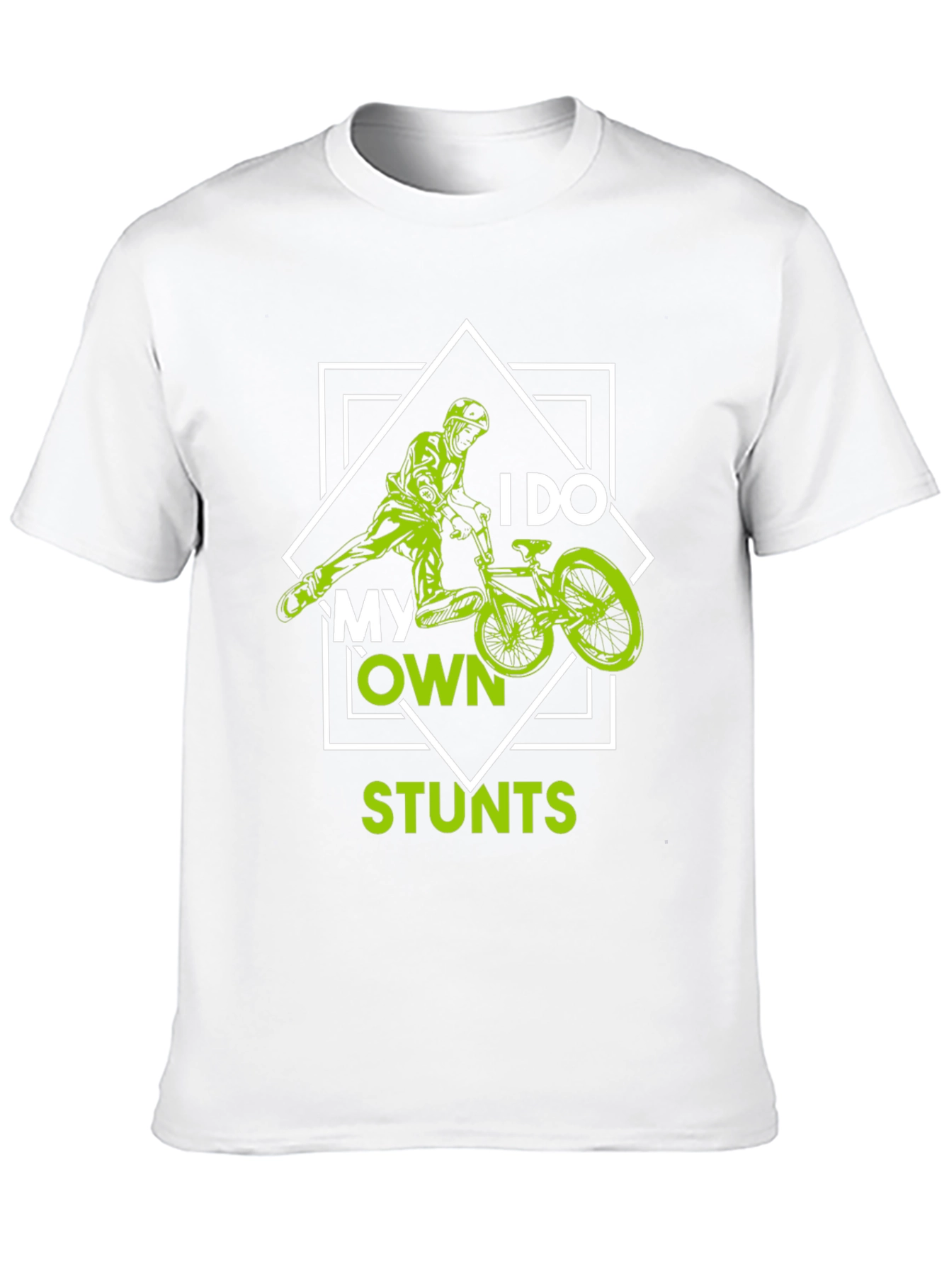 I Do My Own Stunts BMX T-Shirt