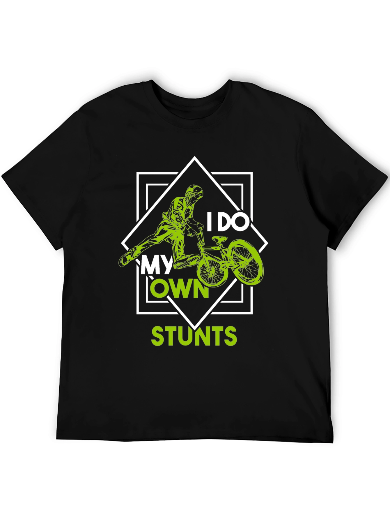 I Do My Own Stunts BMX T-Shirt