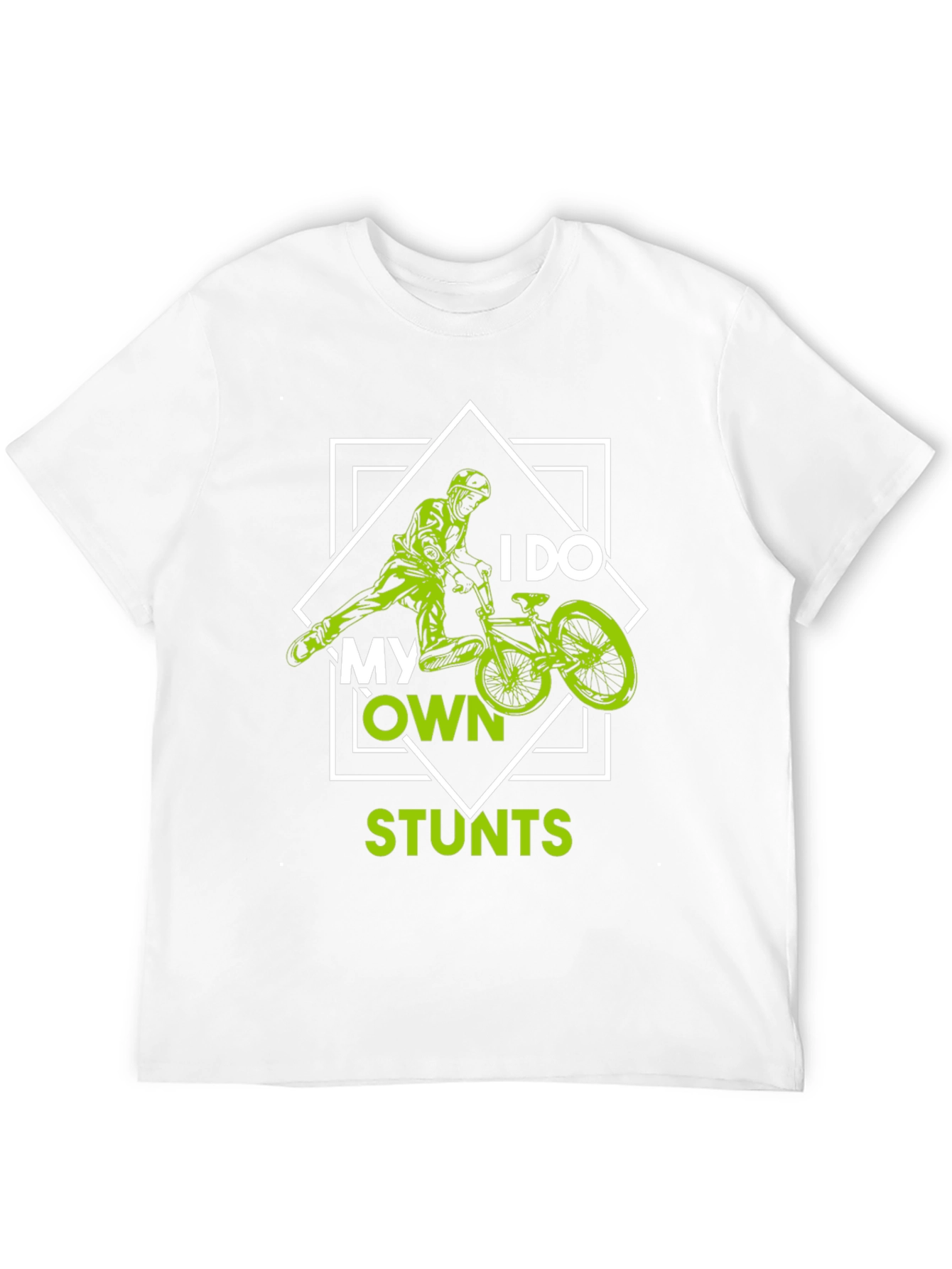 I Do My Own Stunts BMX T-Shirt