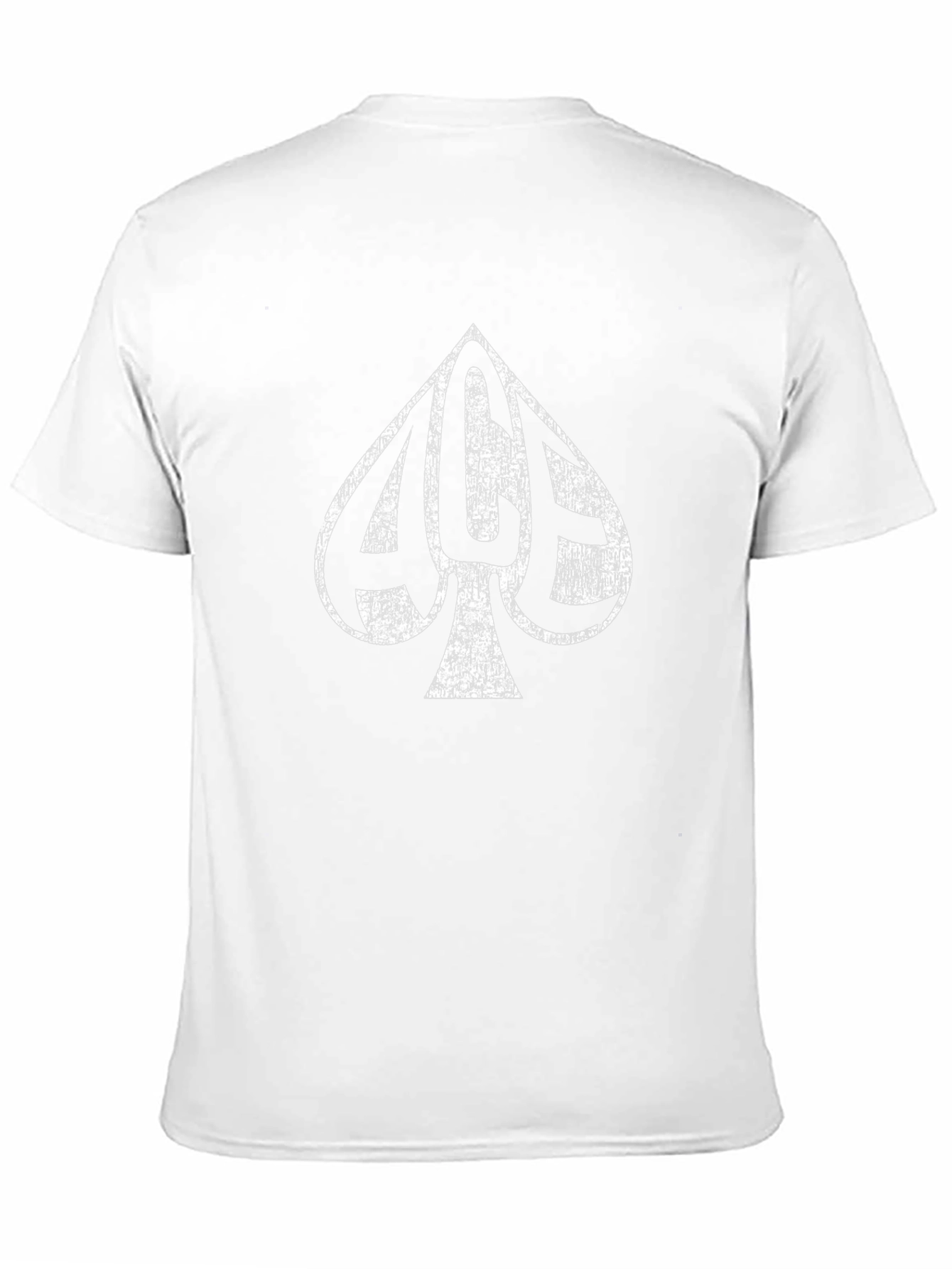 Ace of Spades Graphic T-Shirt - Distressed Print