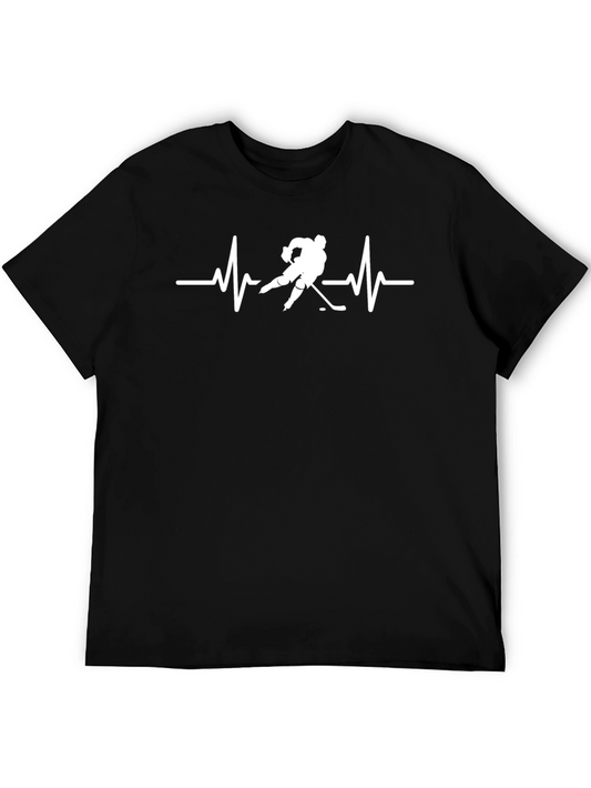 Hockey Heartbeat T-Shirt - Passion on Display
