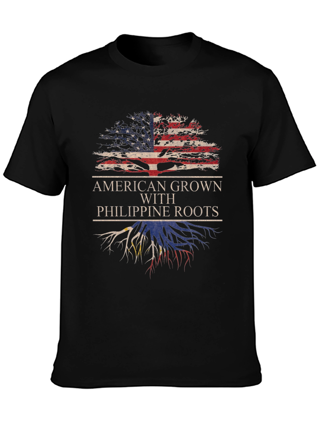 American Grown with Philippine Roots Tee