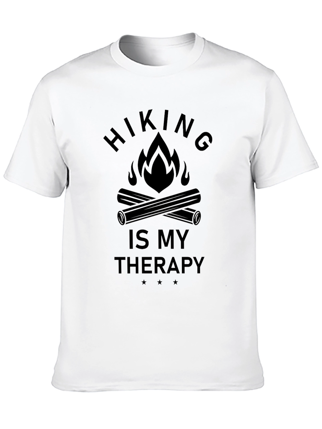 Hiking is My Therapy Tee - Adventure Shirt