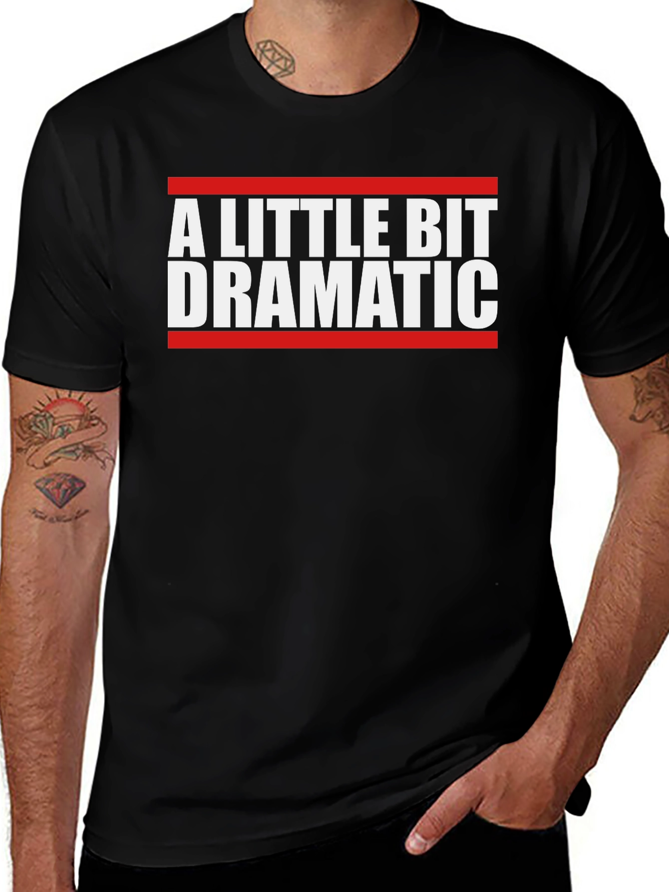 A Little Bit Dramatic Graphic T-Shirt