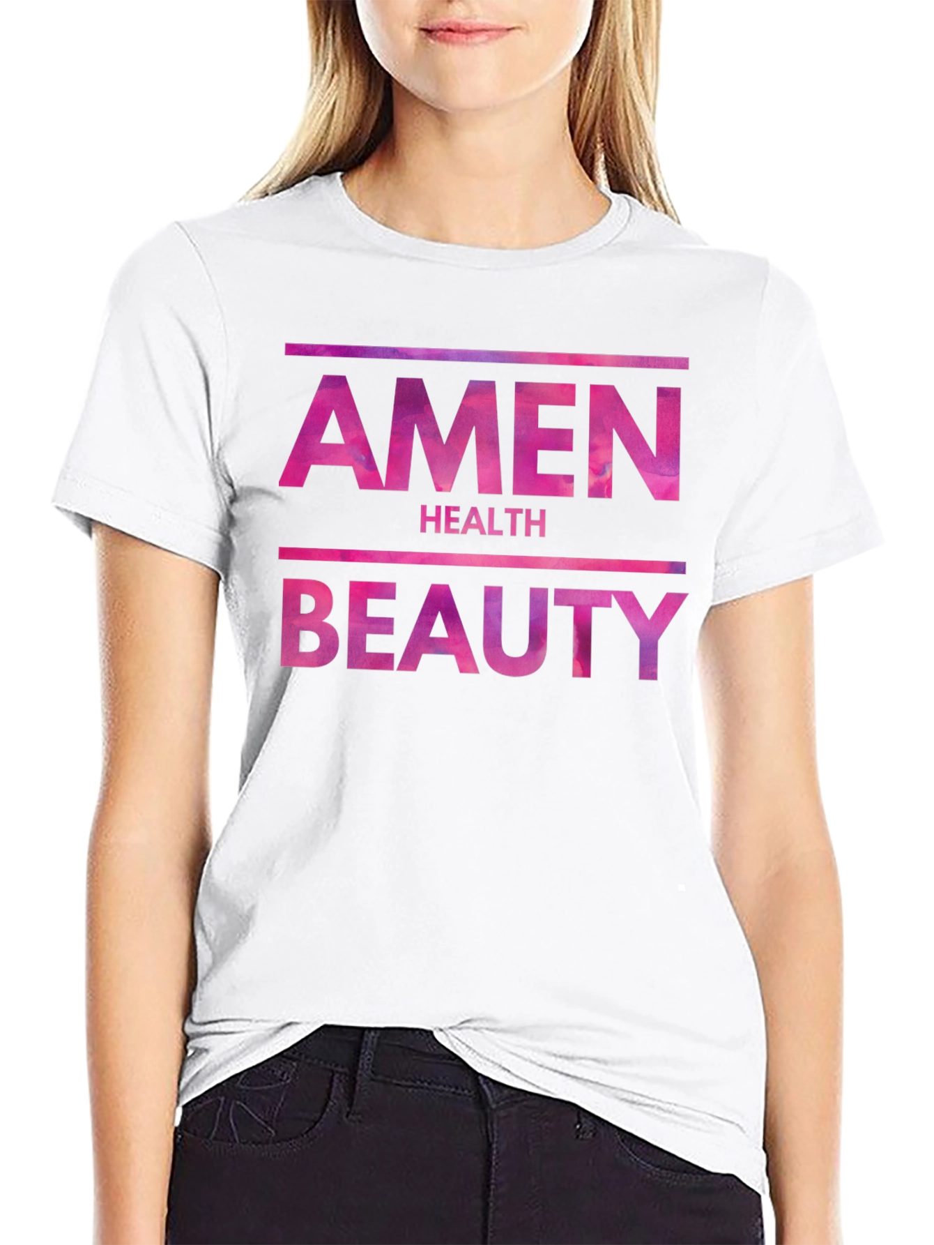 Amen Health Beauty Graphic Tee