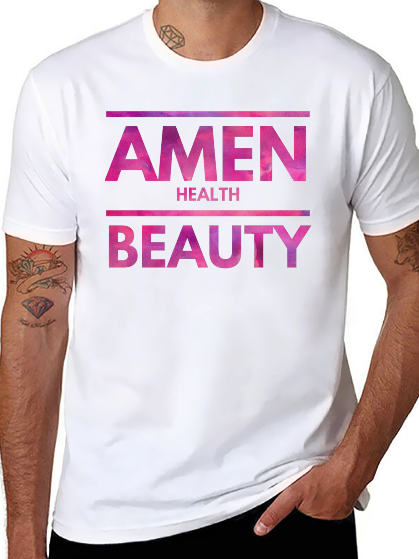 Amen Health Beauty Graphic Tee