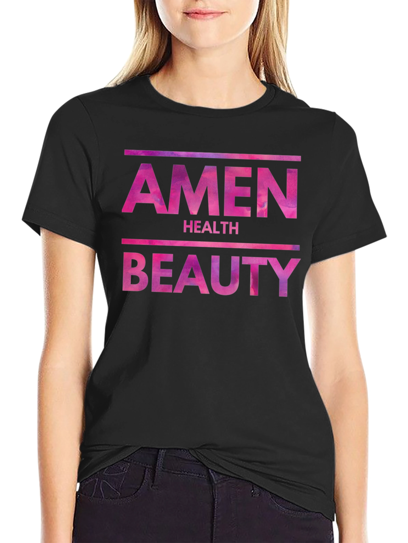 Amen Health Beauty Graphic Tee