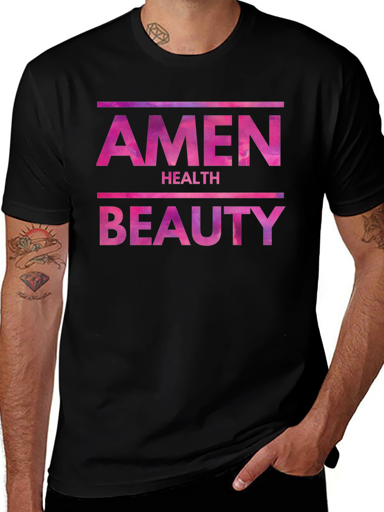 Amen Health Beauty Graphic Tee