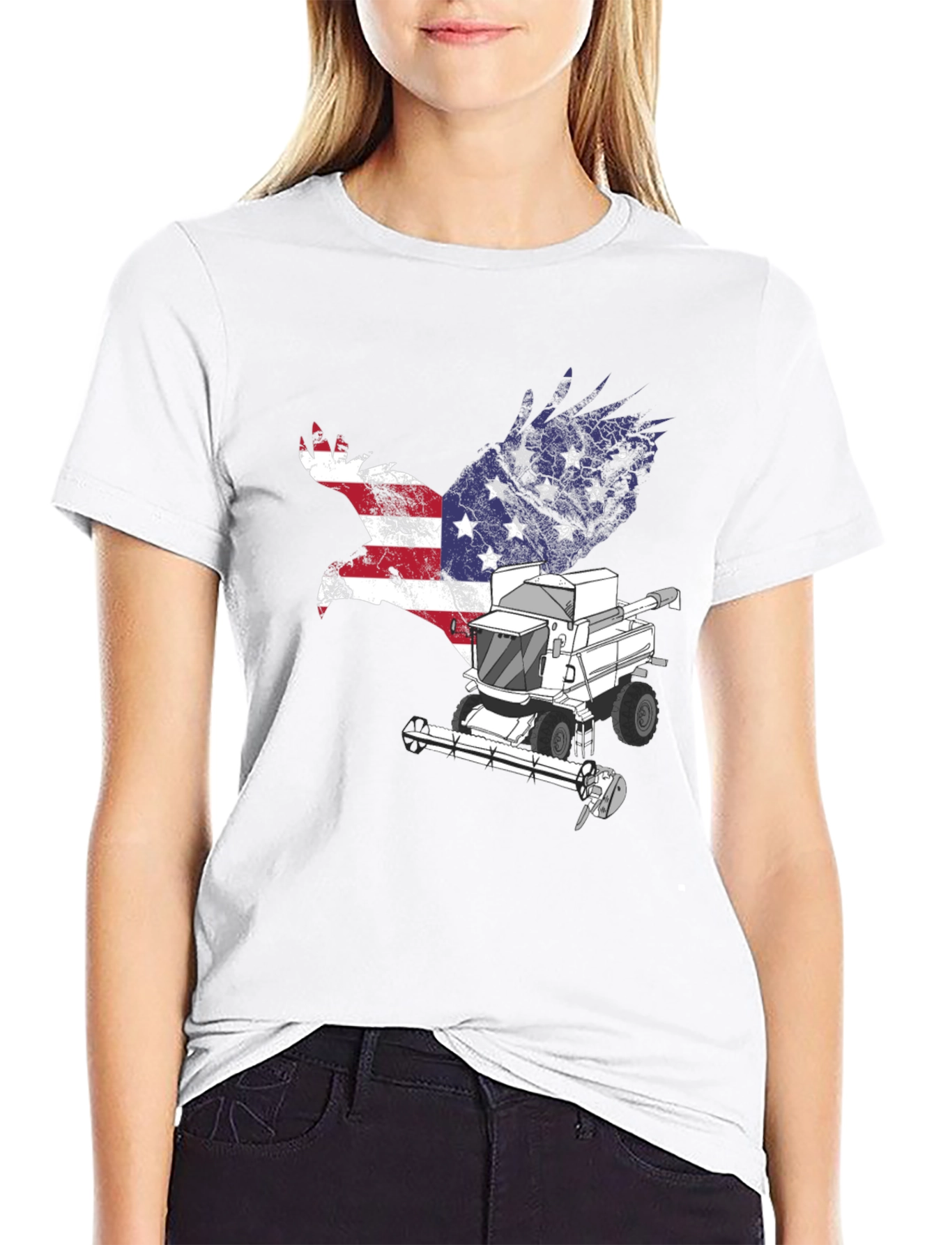 American Eagle Farmer Combine T-Shirt