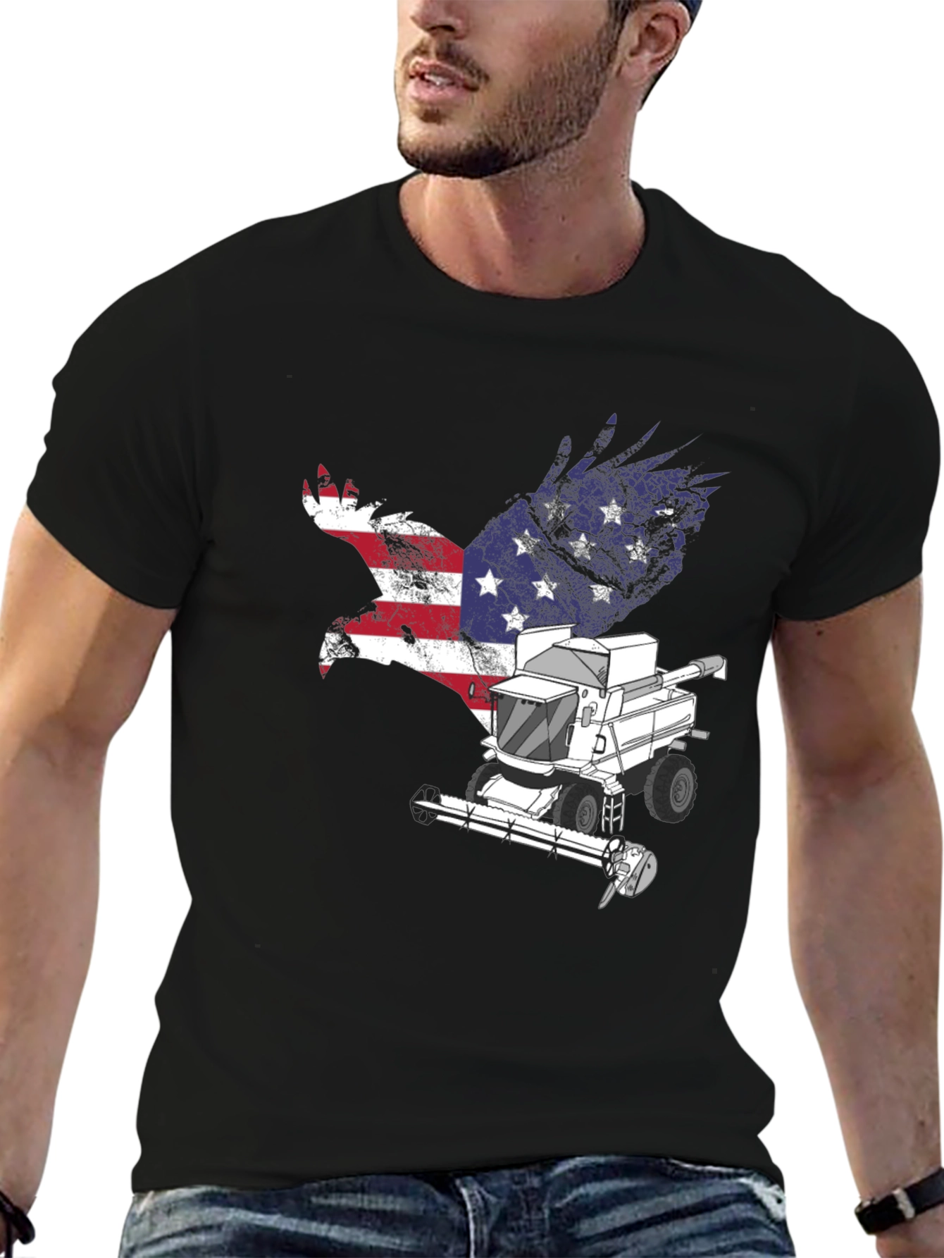 American Eagle Farmer Combine T-Shirt