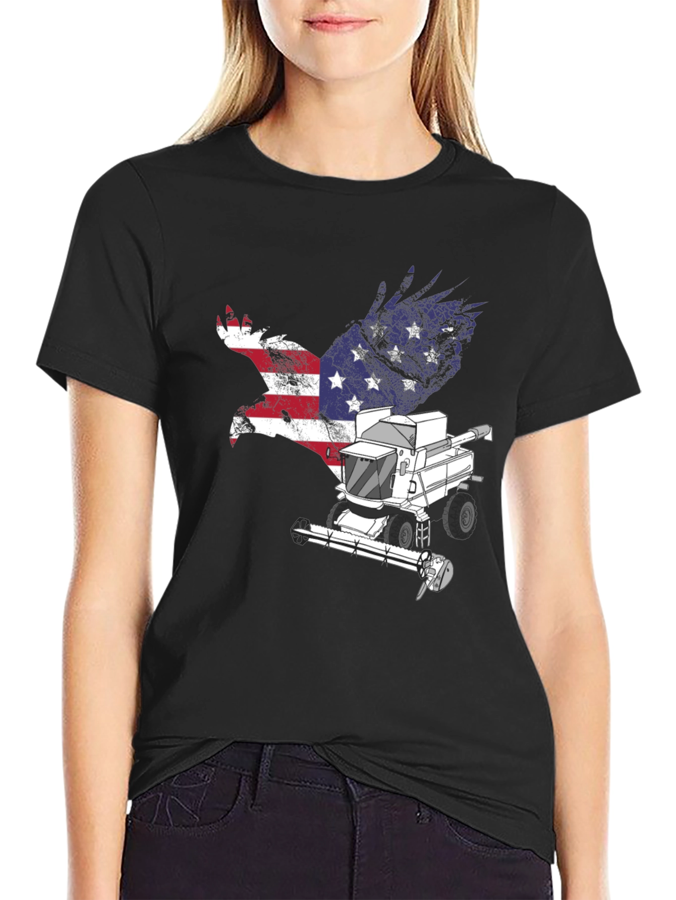 American Eagle Farmer Combine T-Shirt