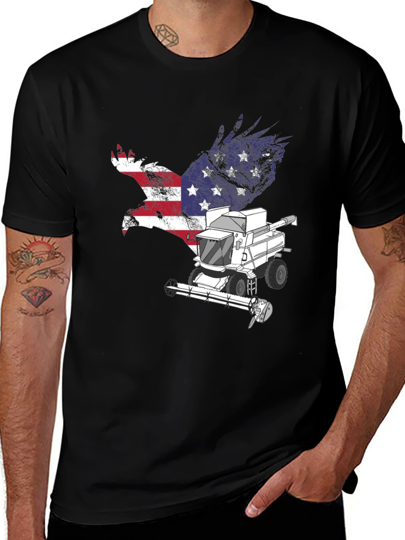 American Eagle Farmer Combine T-Shirt