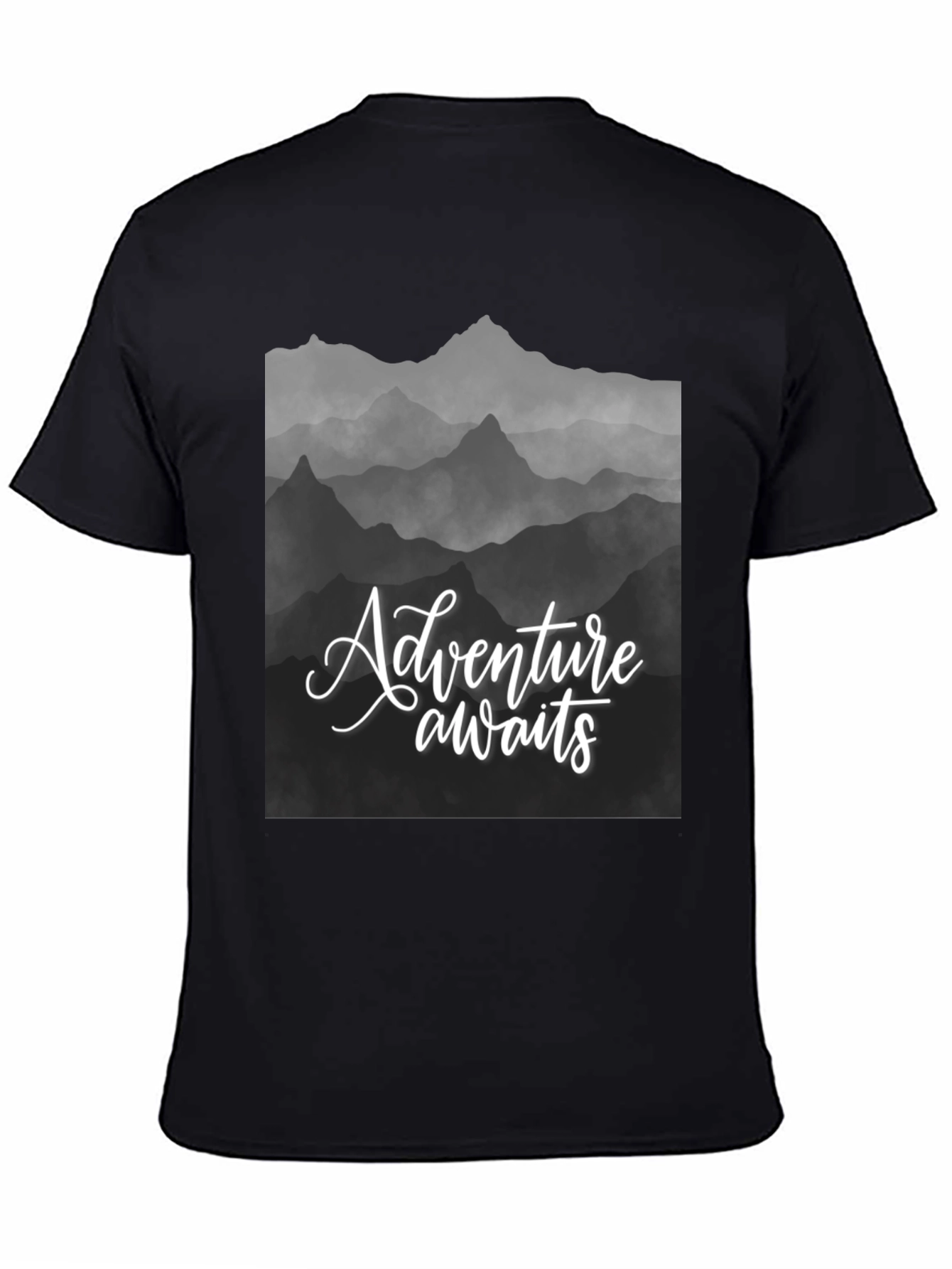Adventure Awaits Mountain Graphic Tee
