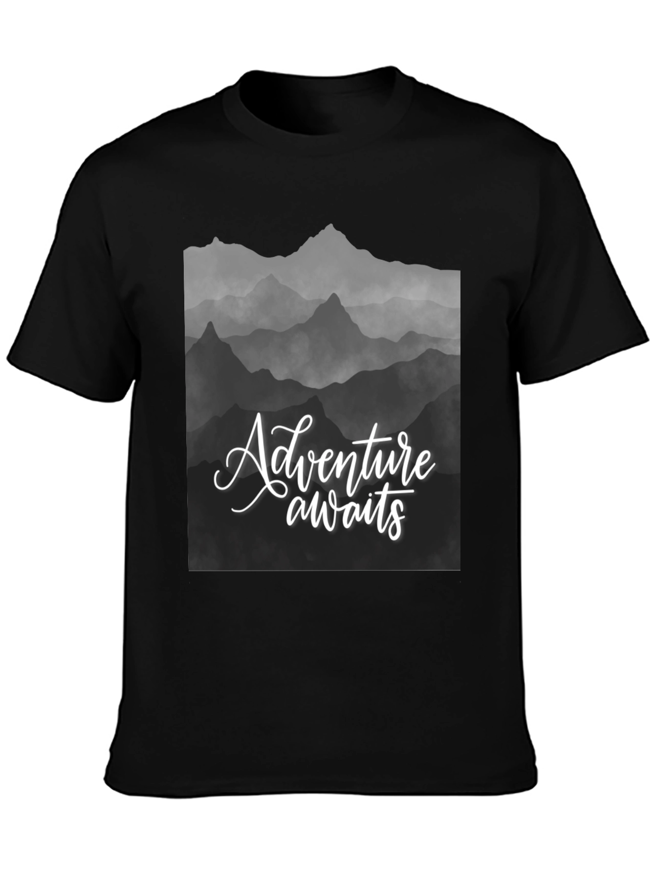 Adventure Awaits Mountain Graphic Tee