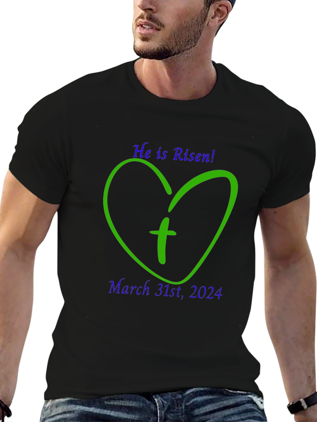 He is Risen Easter T-Shirt - March 31st 2024