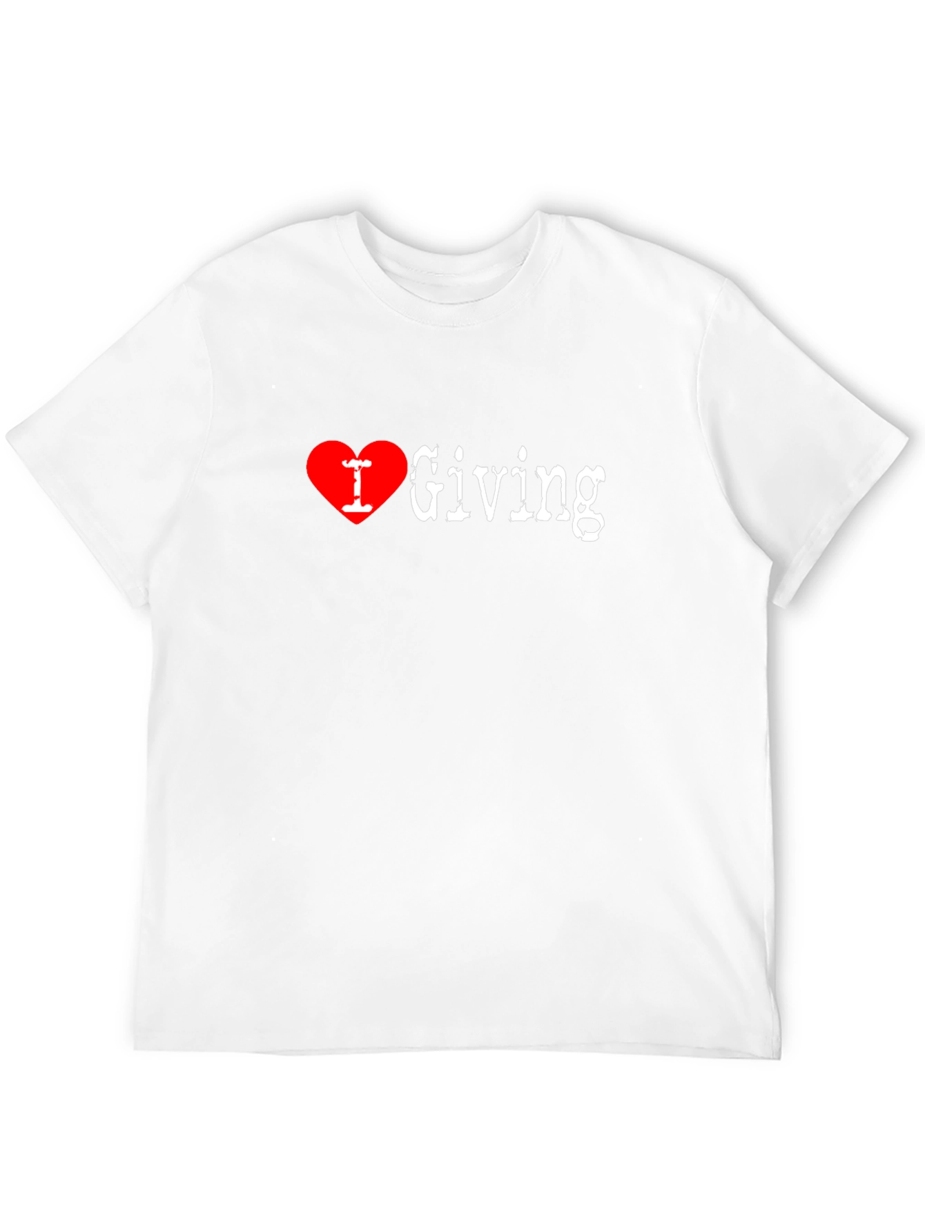 I Heart Giving Black T-Shirt