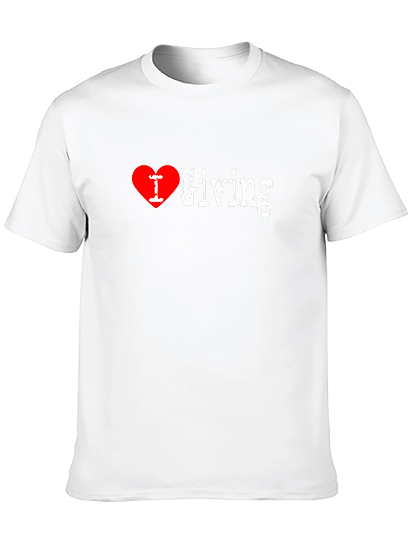 I Heart Giving Black T-Shirt