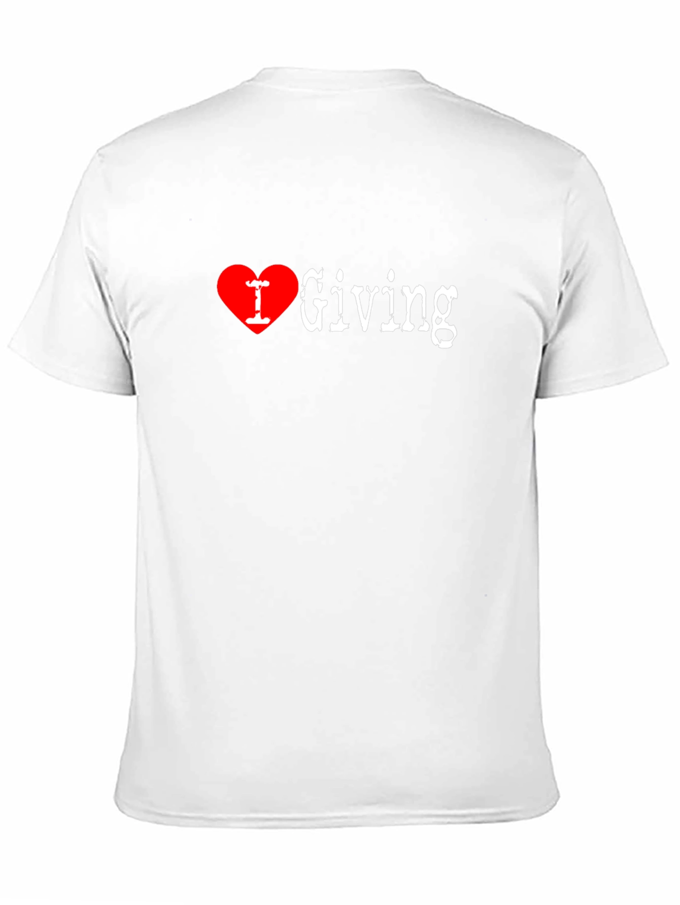 I Heart Giving Black T-Shirt