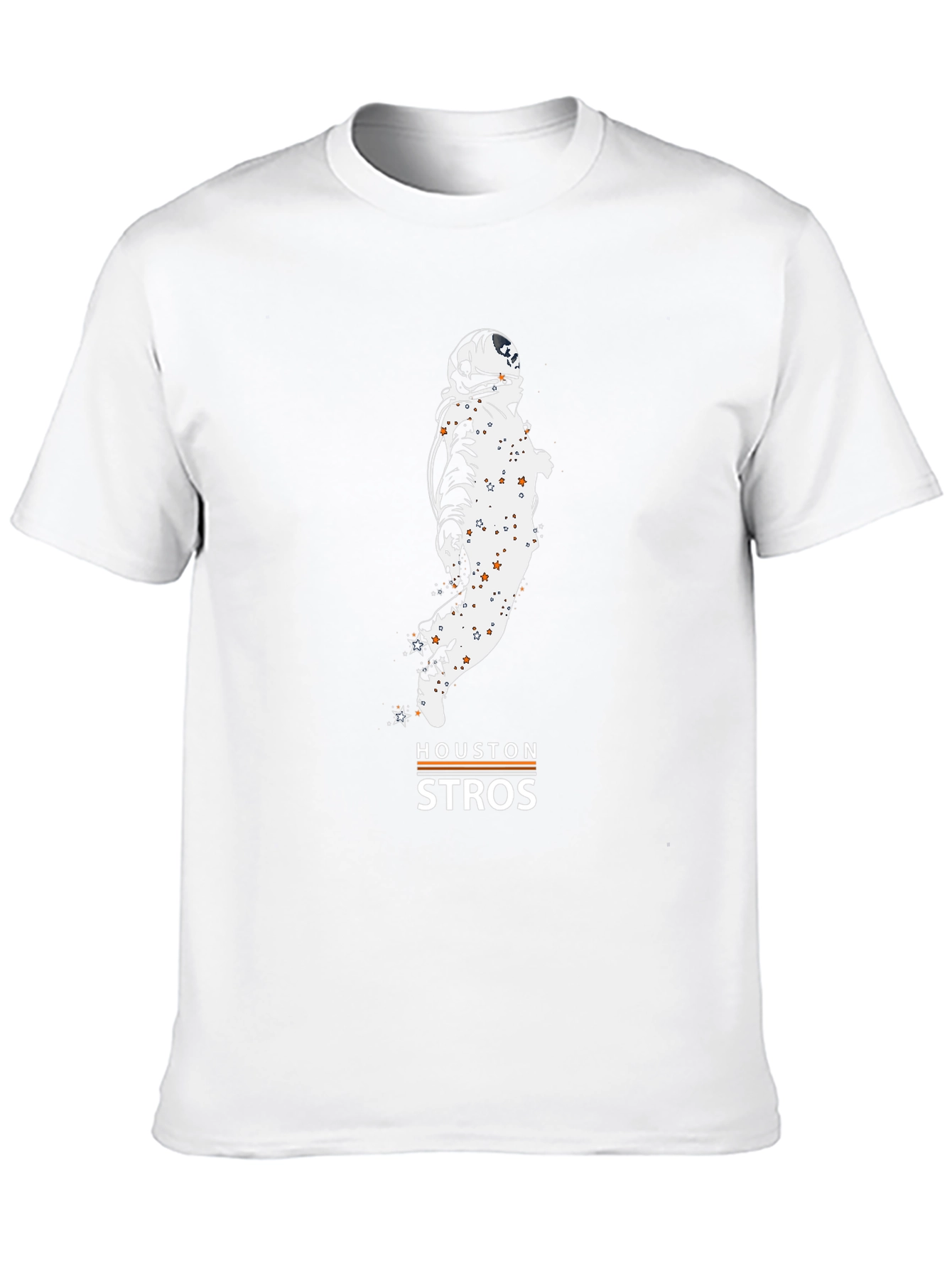 Houston Astros Astronaut Black T-Shirt
