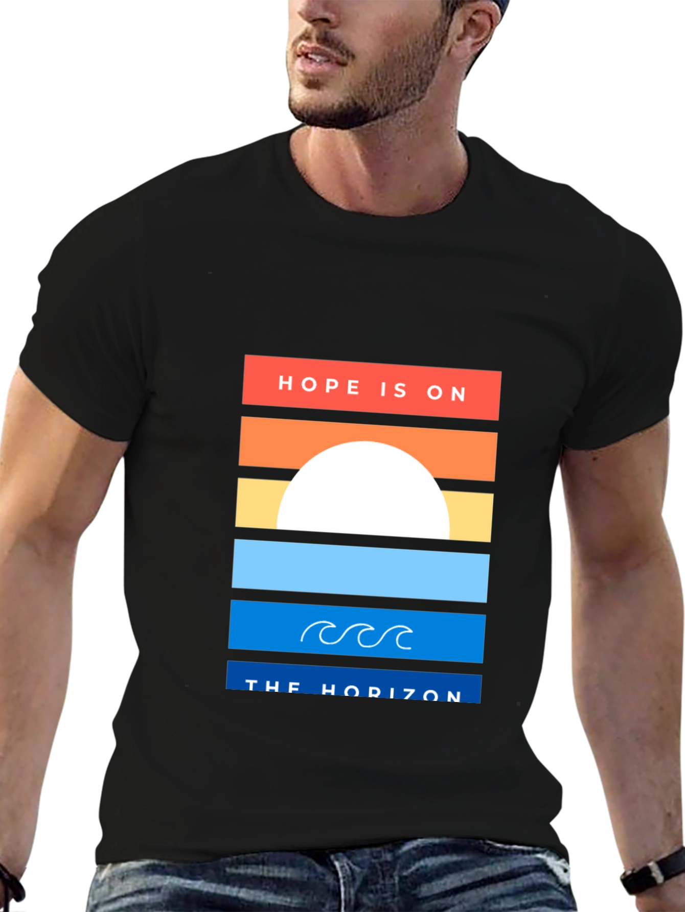 Hope Horizon Graphic T-Shirt - Stylish & Inspiring