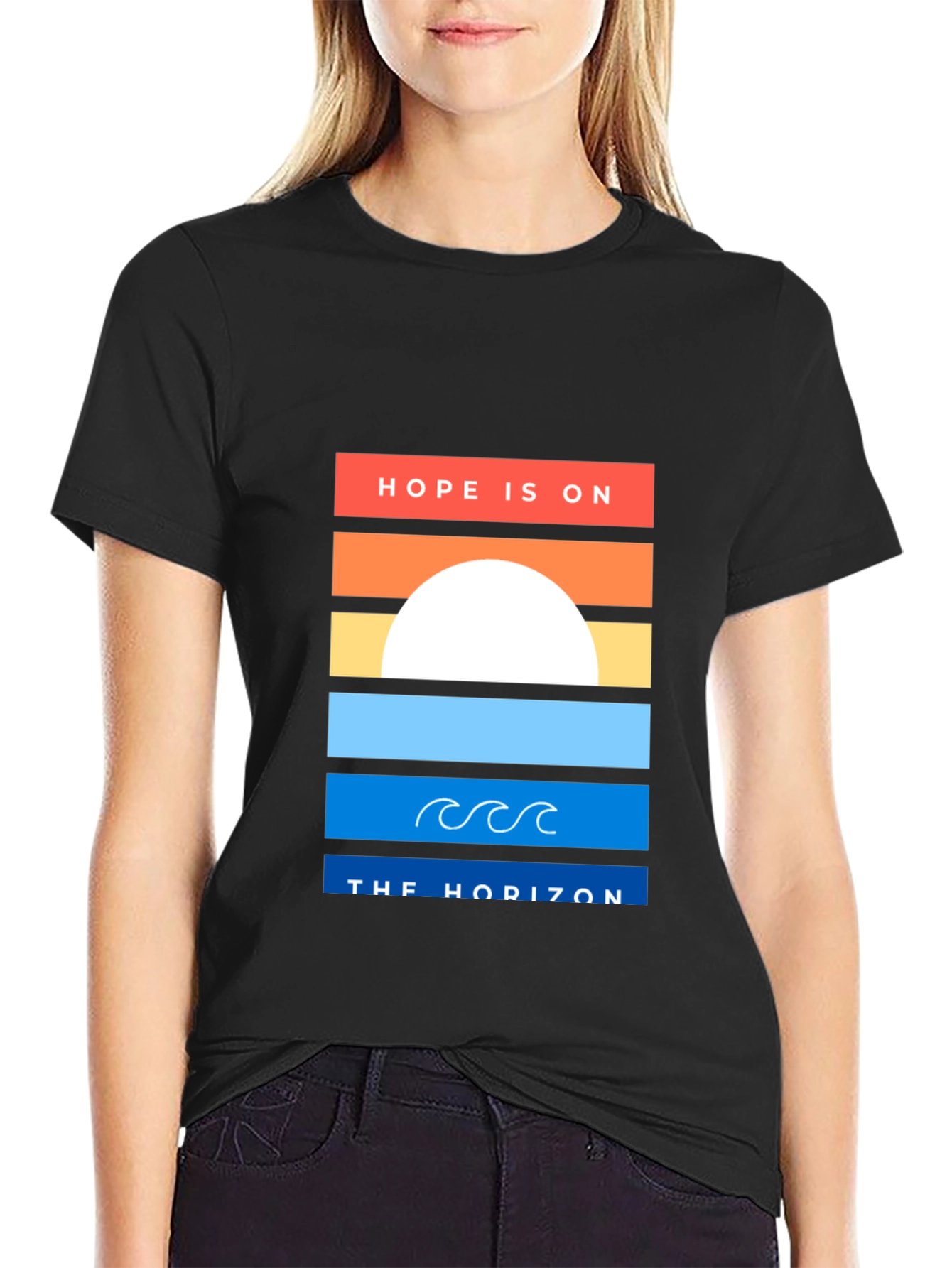 Hope Horizon Graphic T-Shirt - Stylish & Inspiring
