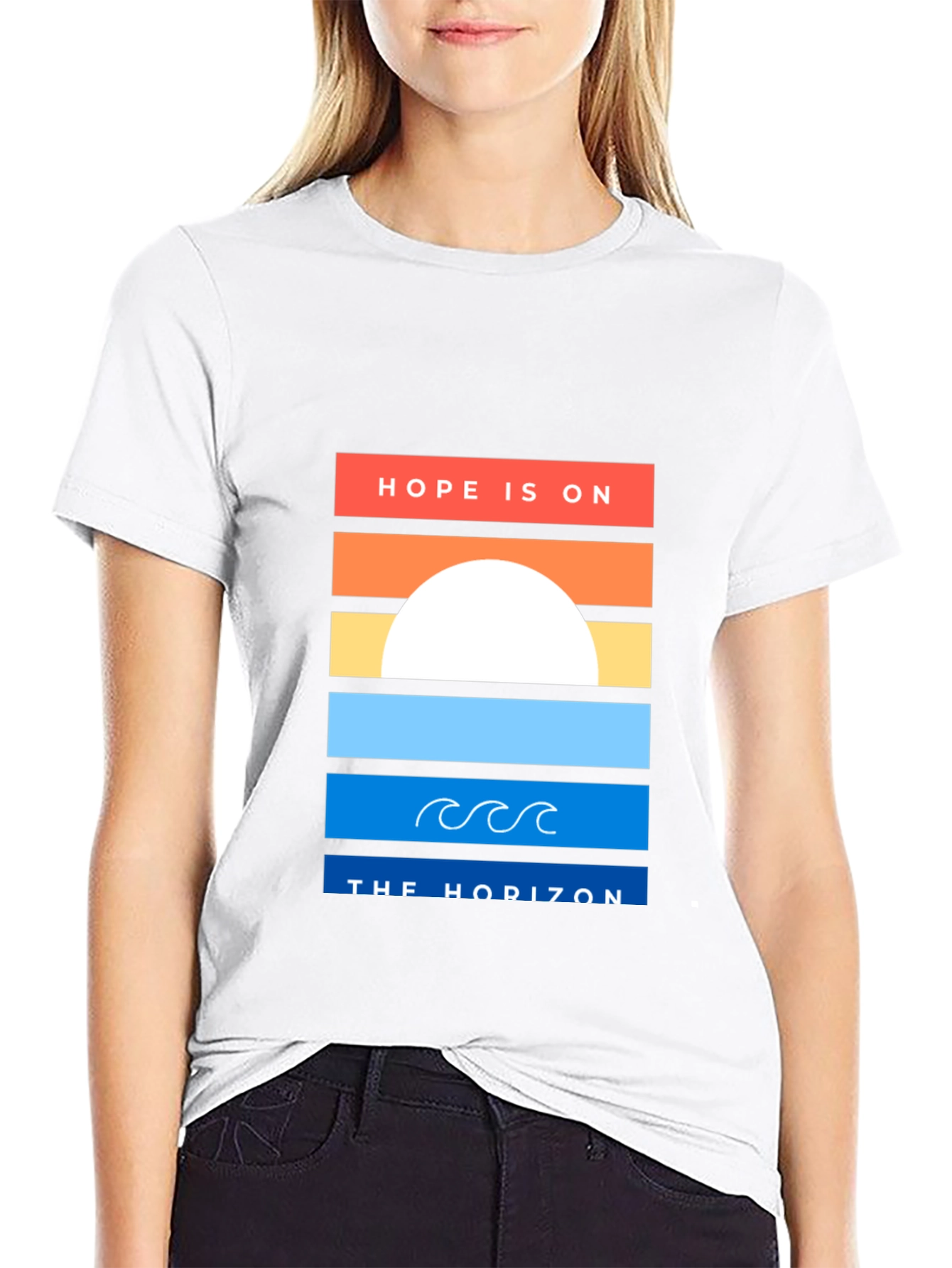 Hope Horizon Graphic T-Shirt - Stylish & Inspiring