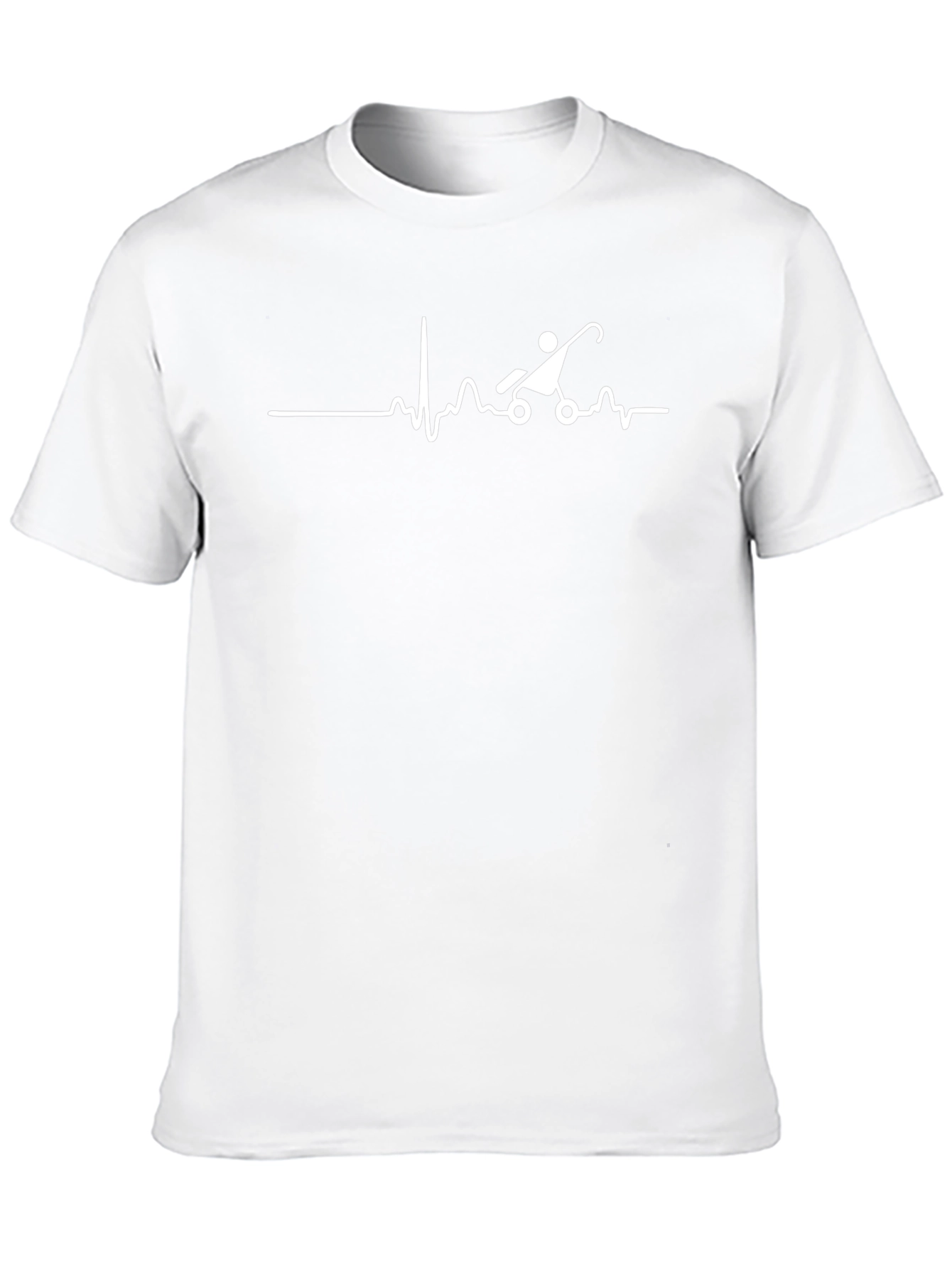 Heartbeat Stroller T-Shirt - Dad Life