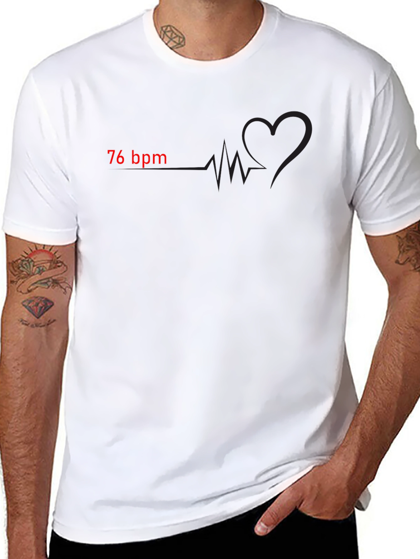 Heartbeat T-Shirt - Stylish & Unique Design