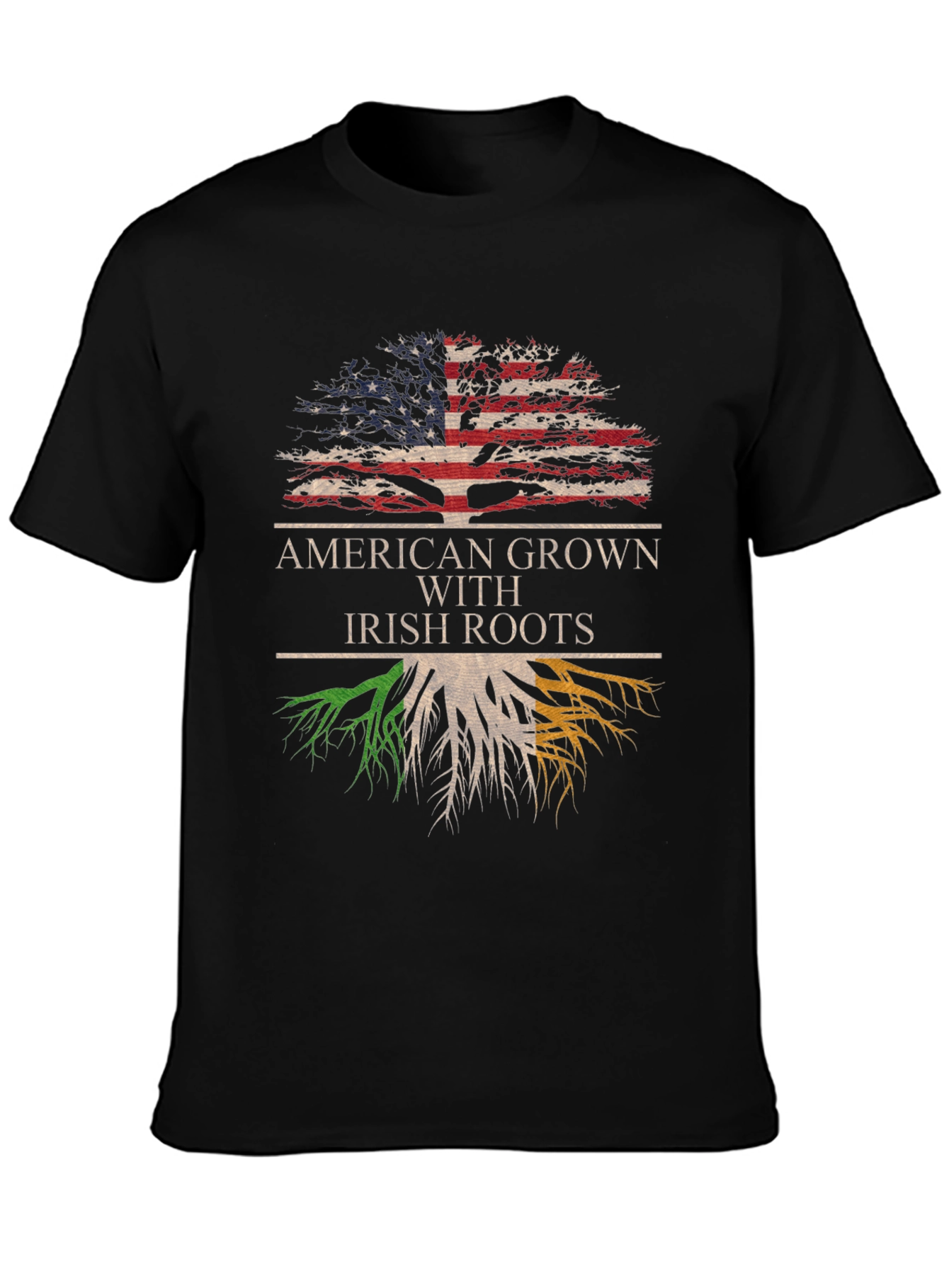 American Grown Irish Roots T-Shirt