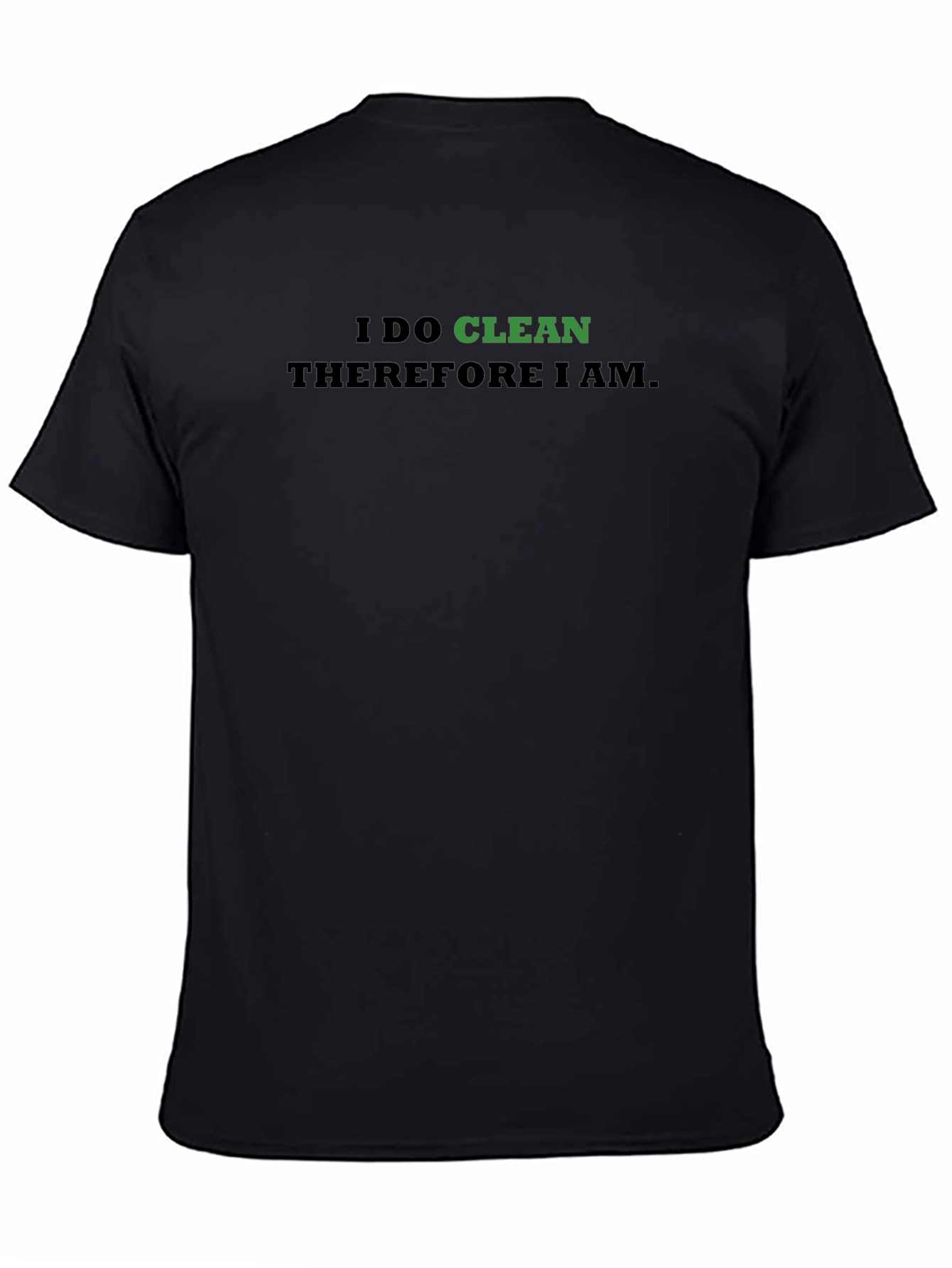 I Do Clean Therefore I Am T-Shirt