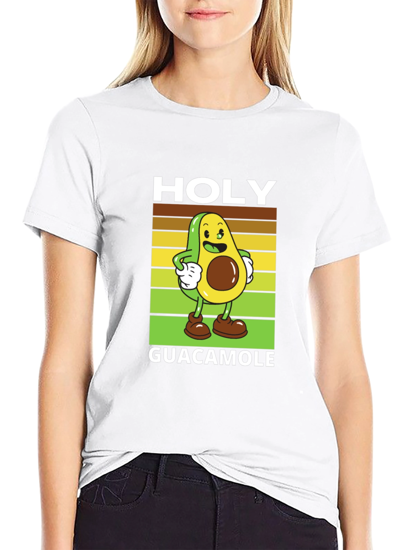 Holy Guacamole Black Graphic Tee