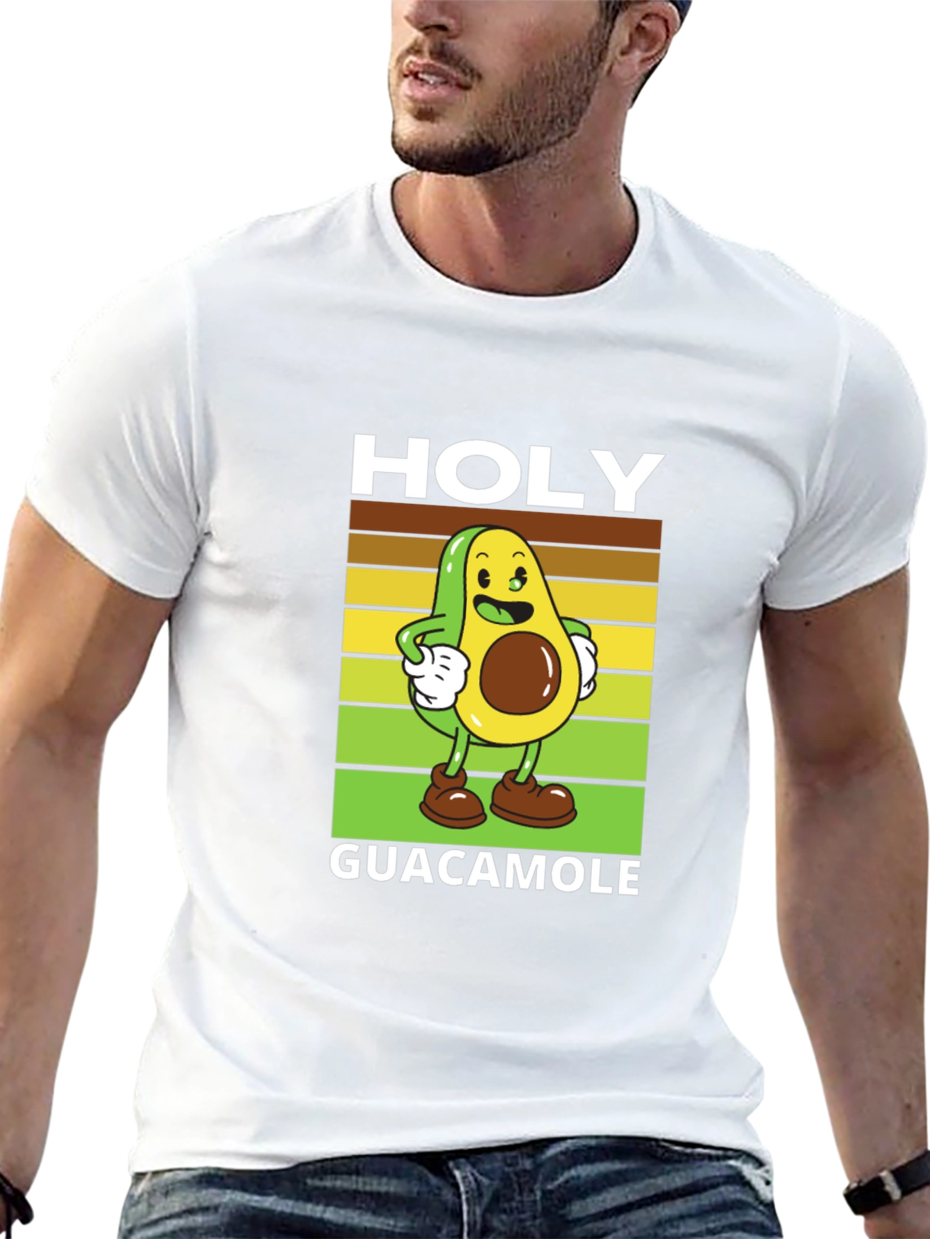 Holy Guacamole Black Graphic Tee