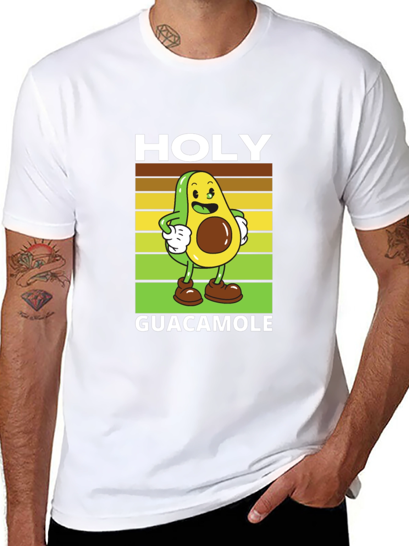 Holy Guacamole Black Graphic Tee