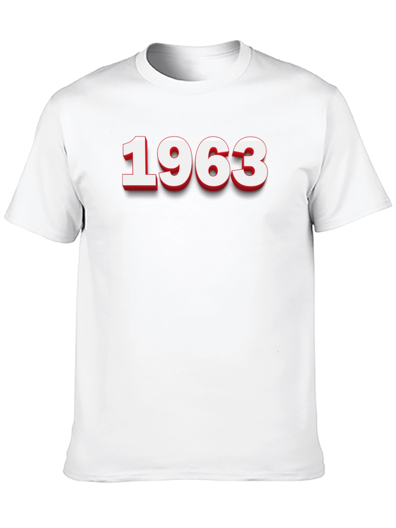 1963 Graphic Tee - Retro Style Black T-Shirt