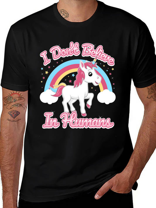 I Dont Believe In Humans Unicorn T-Shirt