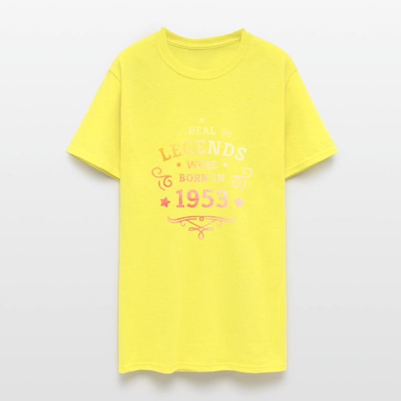 70th Birthday Gift Real Legends were born in 1953