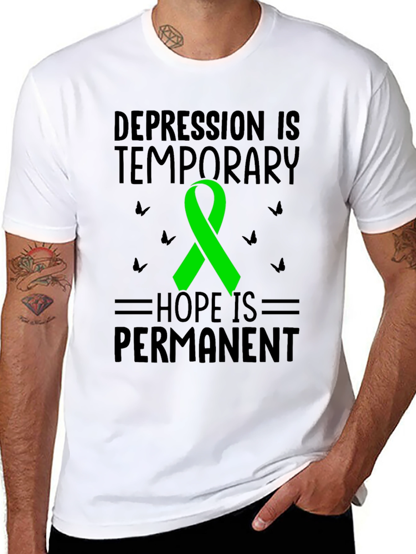 Hope is Permanent Mental Health T-Shirt