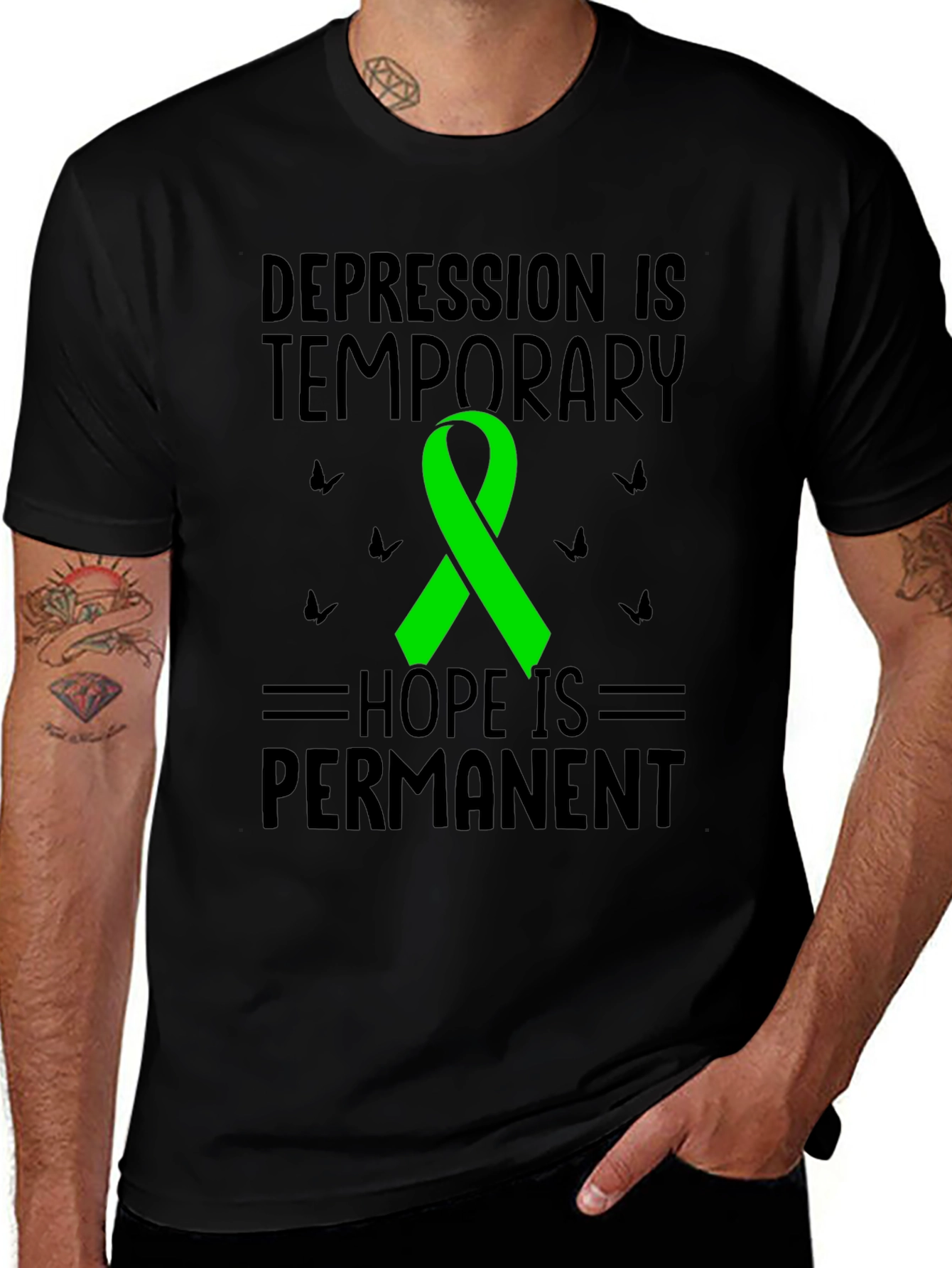 Hope is Permanent Mental Health T-Shirt