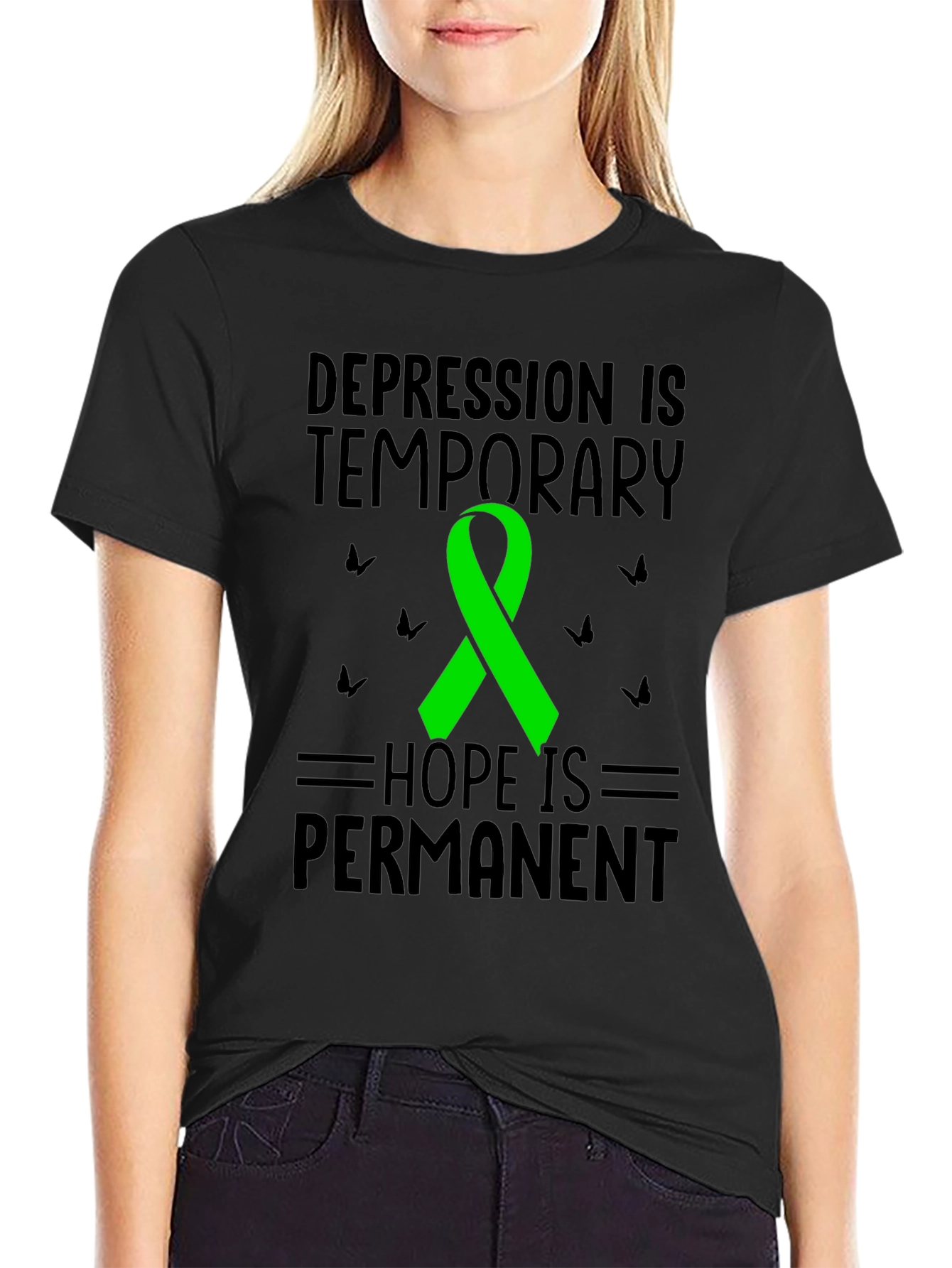 Hope is Permanent Mental Health T-Shirt