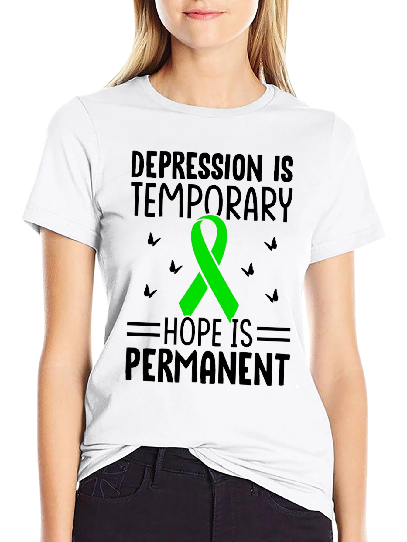 Hope is Permanent Mental Health T-Shirt