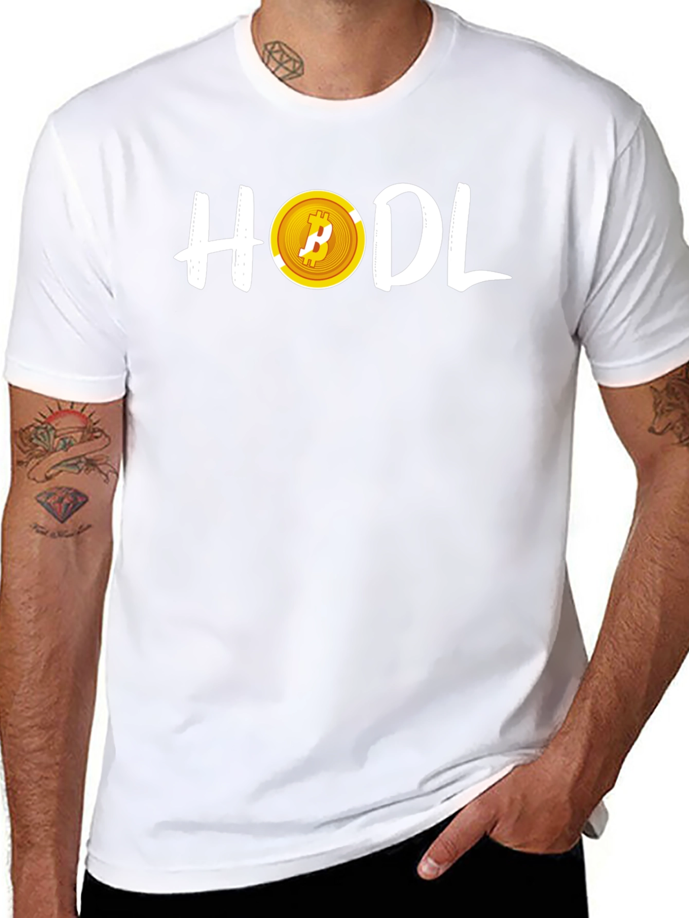 HODL Bitcoin Crypto T-Shirt - Investor Tee